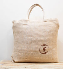Load image into Gallery viewer, &#39;Care-e-All&#39; Jute Tote